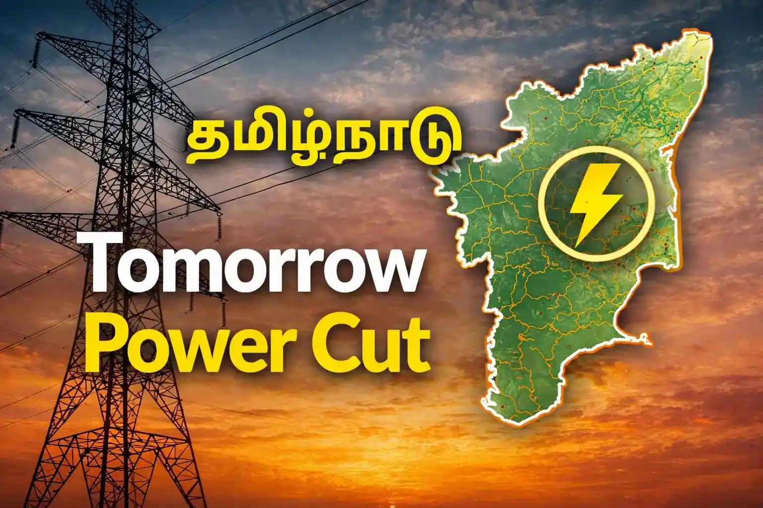Tamil Nadu Power Cut List January 20 2026 Districts Details